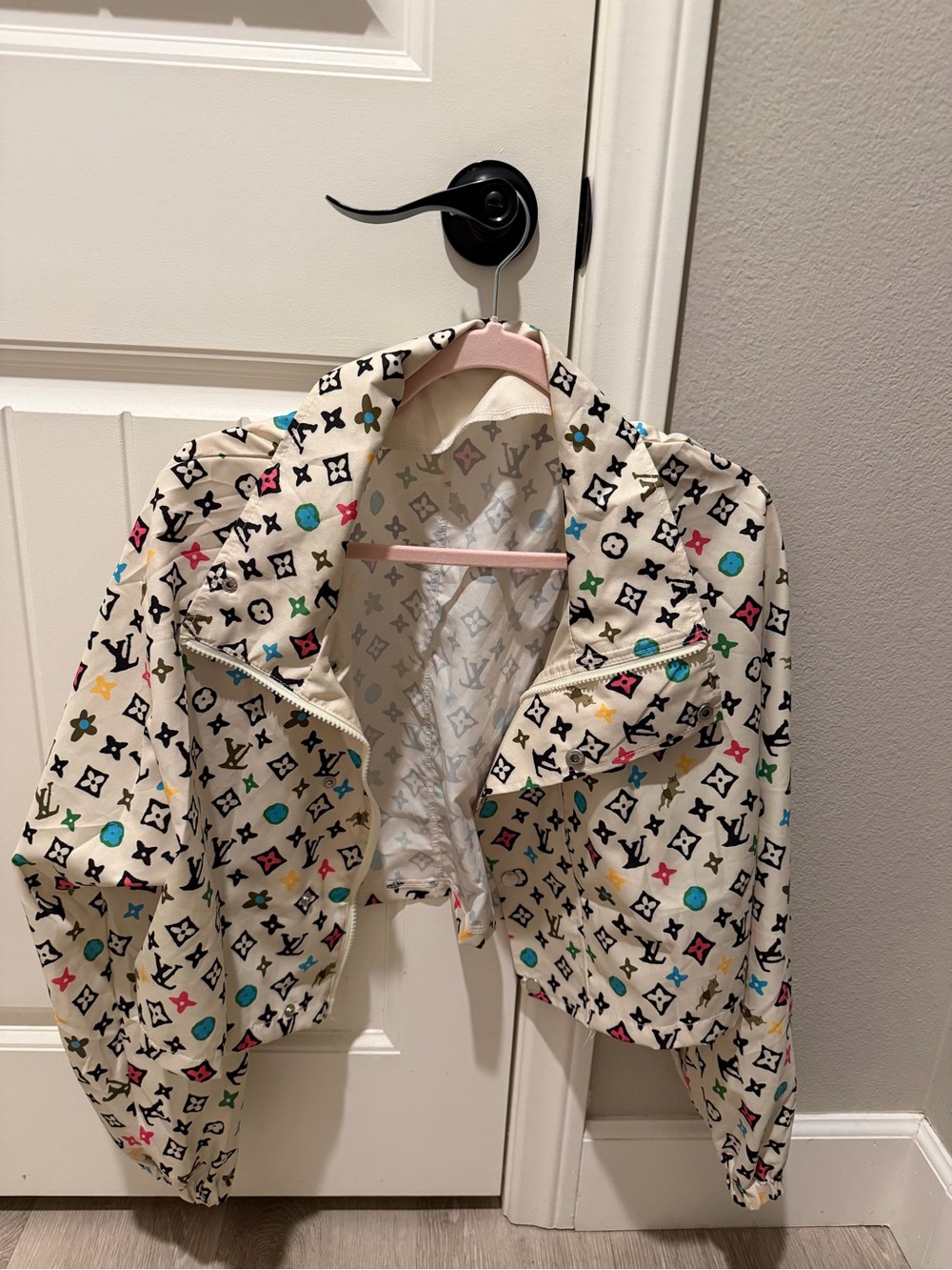 LV multicolor bomber jacket